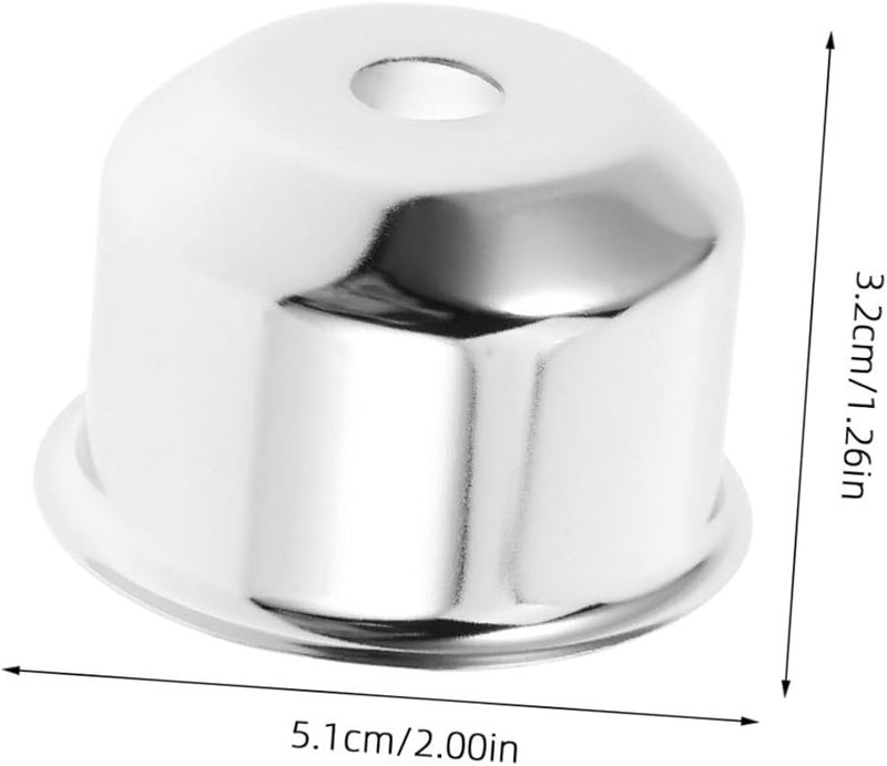 3 قطع من أطراف المصابيح المعدنية، أكواب زخرفية لحوامل أضواء الطاولة والسقف، ديكور منزلي متعدد الاستخدامات - Image 3