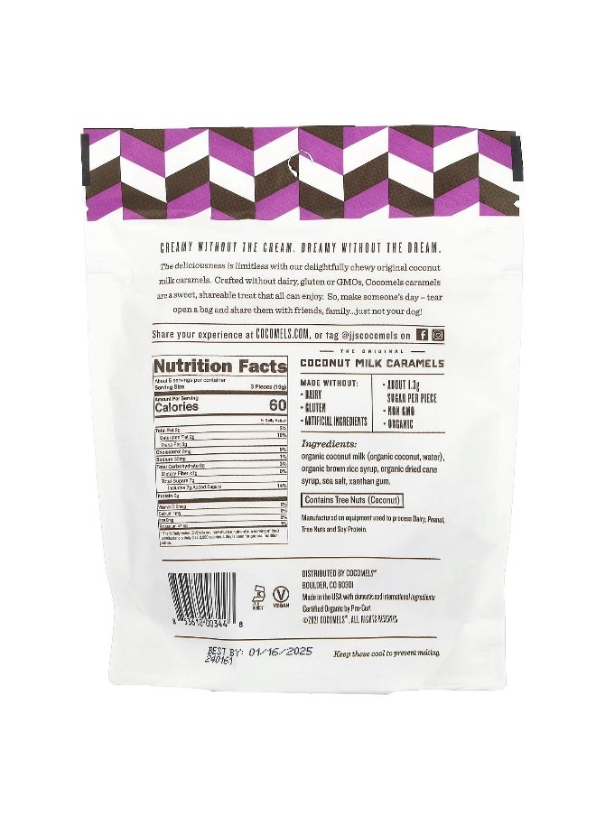 Cocomels Cocomels, The Original, Coconut Milk Caramels, 3.5 oz (99 g)  - Image 2