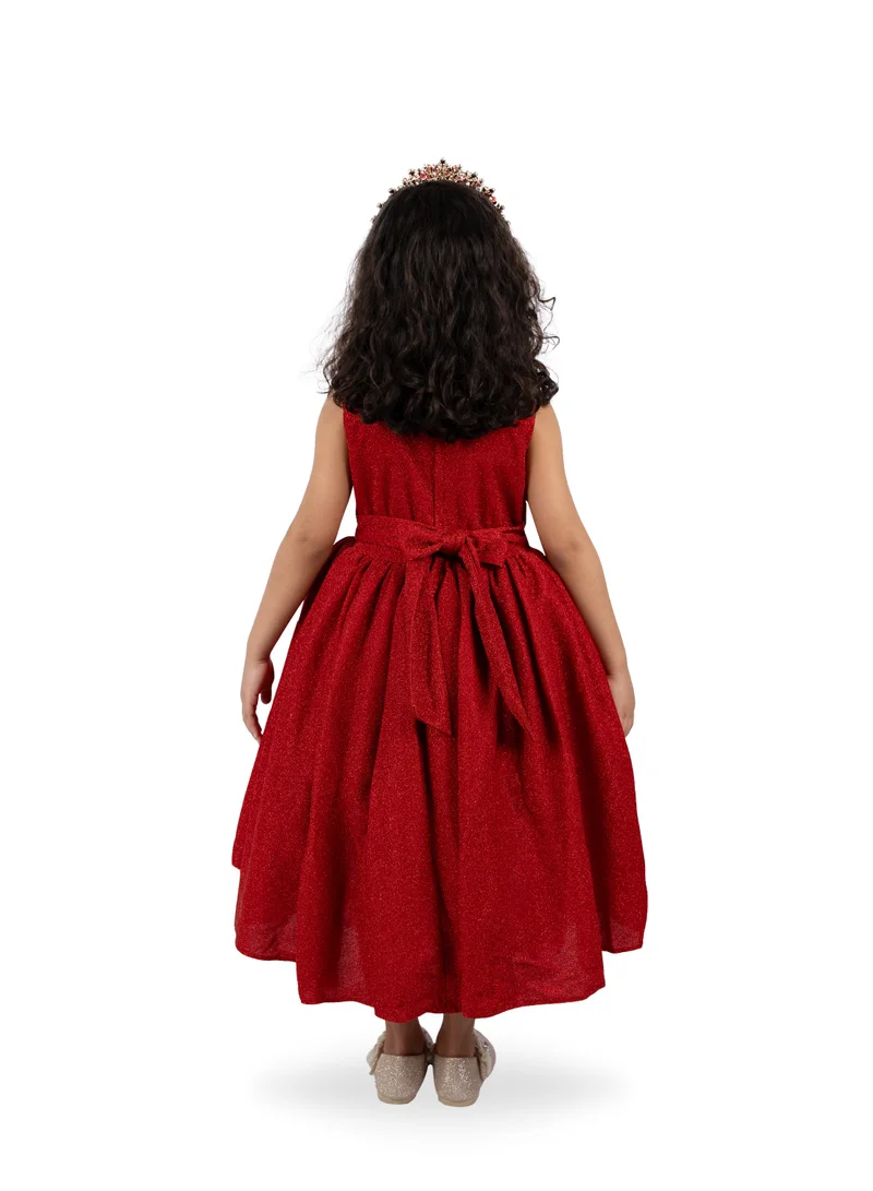 D'Daniela Bow Front Party Dress