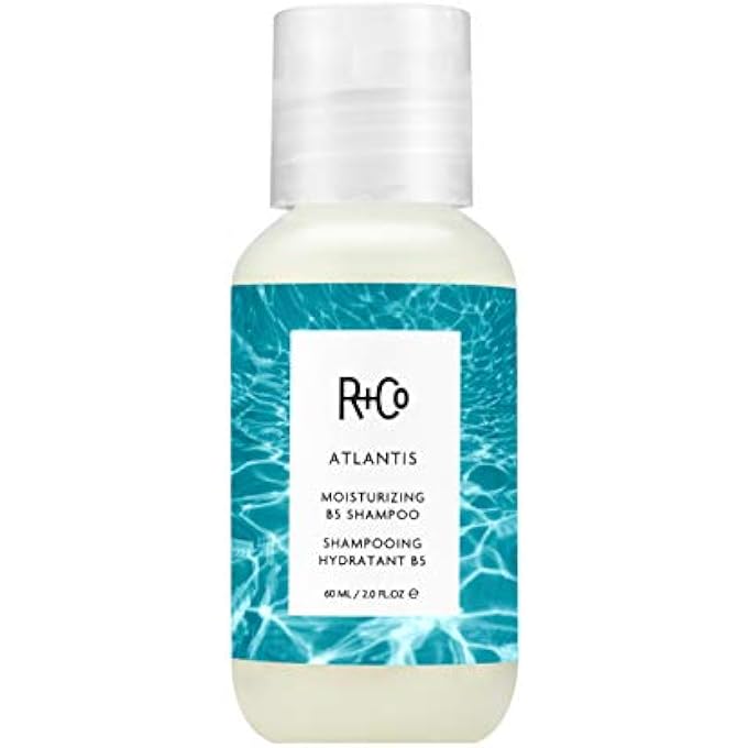 R+Co ATLANTIS MOISTURIZING B5 SHAMPOO | SHINE + TAMES FRIZZ + INTENSE HYDRATION | VEGAN + CRUELTY-FREE | VEGAN + CRUELTY-FREE | 2 OZ - Image 1
