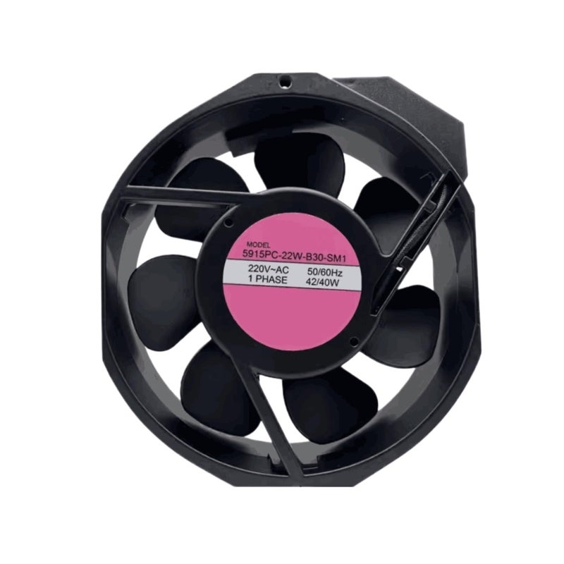 5915PC 22W B30 SM1 Cooling Fan 220V AC 50 60Hz 42 40W 1 Phase - Image 2