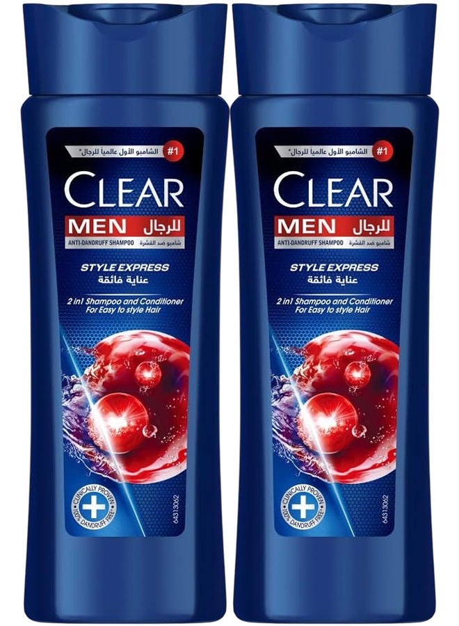 Clear Shampoo Style Express 2x200ml