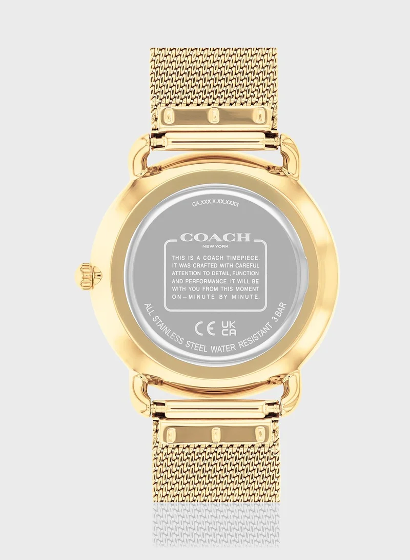 COACH Elliot Analog Watch