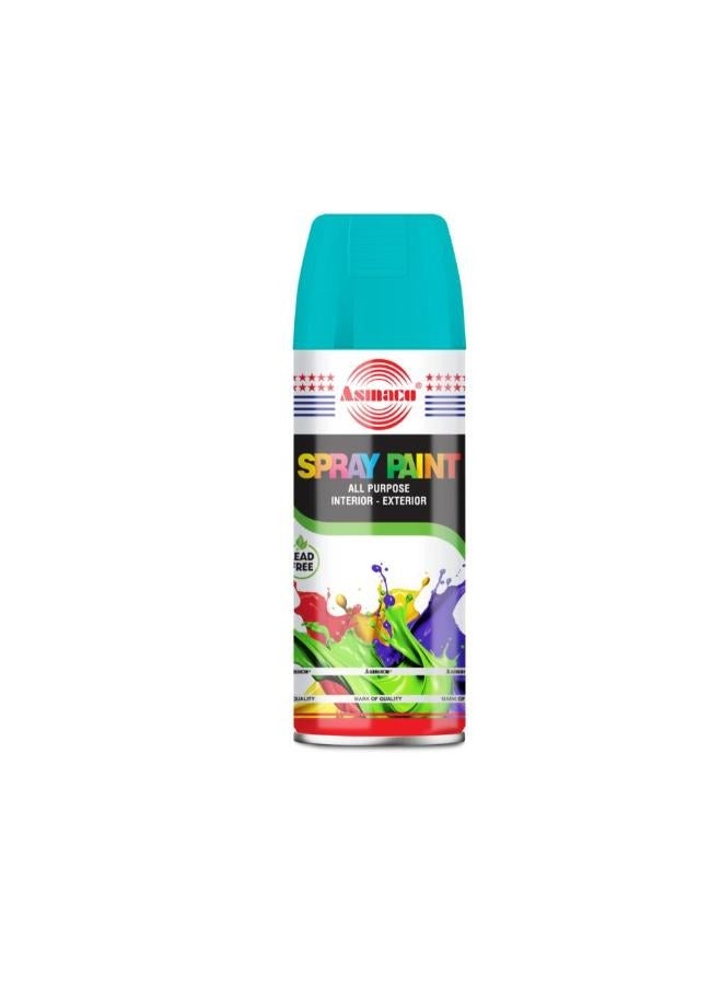 Asmaco Spray Paint - Water Blue - 400 Ml - Set of 01