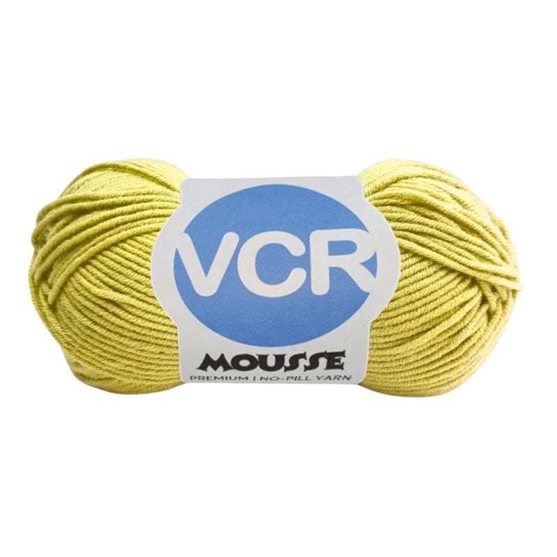 VCR 4ply Light Yellow Yarn, 100 Grams Hank, 190 Meters Length, Acrylic Ball for Crochet and Knitting, Soft Crosia Threads, Pack of 1 Yarn, Suitable for DIY Crafts - Image 4