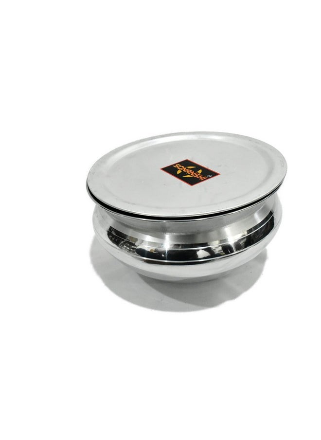Sonanshi Sonanshi Heavy Bottom Aluminium Handi/Matki/Sipri/Batuia with LID (2.5 Litre)  - Image 1