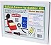 Elenco Deluxe Learn to Solder Kit Fully Adjustable Soldering Station Temperature Range 350900F SL75T2 Wedge Tip ST1 Side cutters SE1 Solder Ease Kit SP1A Solder Practice Kit - Image 3