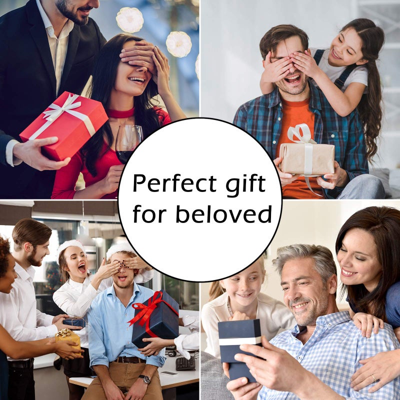 JewelryWe Men Women Black Digital Clip Watch Mini Microlight Watch Backpack Buckle Belt fob Watch for Rock Climbing Doctors Nurses Chefs - Image 4