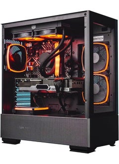 NANOTECH كمبيوتر ألعاب فائق - Intel Core i7-14700F، RTX 4060Ti 8 جيجا، 32 جيجا (2 * 16) DDR5 RAM، 2 تيرابايت NVMe SSD، 750 وات PSU، W11 Pro.  - Image 1