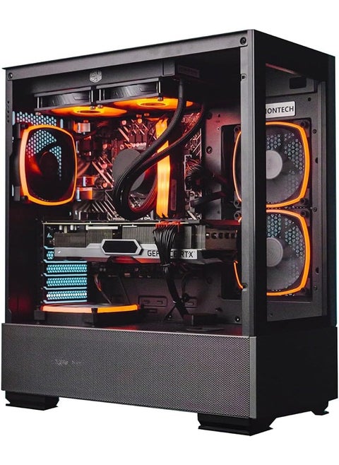Super Gaming PC - Intel Core i7-14700F Processor, DDR5 32GB (2*16) Ram, Nvidia GeForce RTX 5060 Ti 8GB GDDR7 Graphics Card, 2TB NVMe M.2 SSD, 3 Fan AIO Liquid Cooler, 750W Power Supply, Windows 11 Pro | Wi-Fi