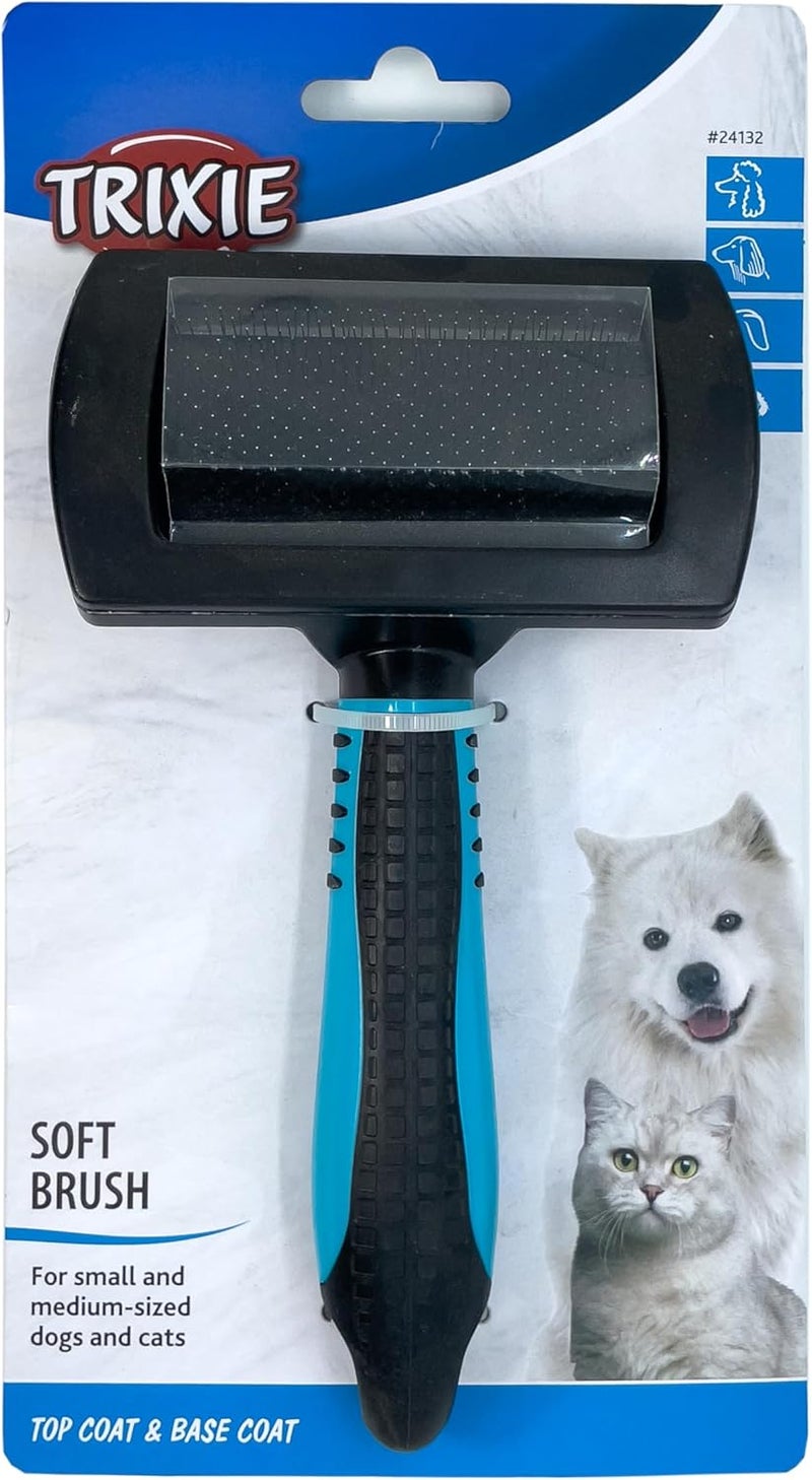 Trixie Soft Grooming Brush for Dogs & Cats - Image 4