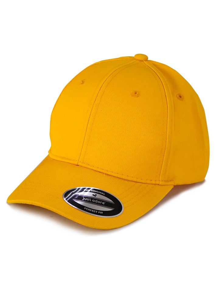just adore قبعة للرجال، قبعات بيسبول فارغة للجنسين، قبعة 6 لوحات، إغلاق بكلة من الخلف للرجال والنساء - Image 1