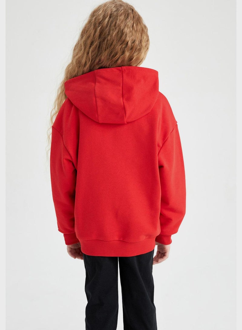 DeFacto Kids Printed Hoodie - Image 3