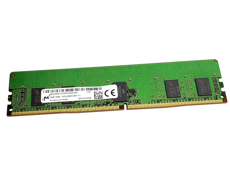 Micron MTA9ASF1G72PZ-2G6D1 8GB DDR4-2666 ECC RDIMM - Image 1