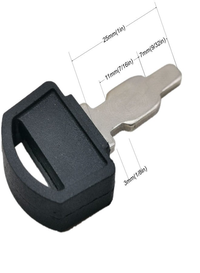 YAMAKATO Equipment Key Replacement 35111-880-013, Ignition Key for Honda and Clones, Engines and Generators - Image 2
