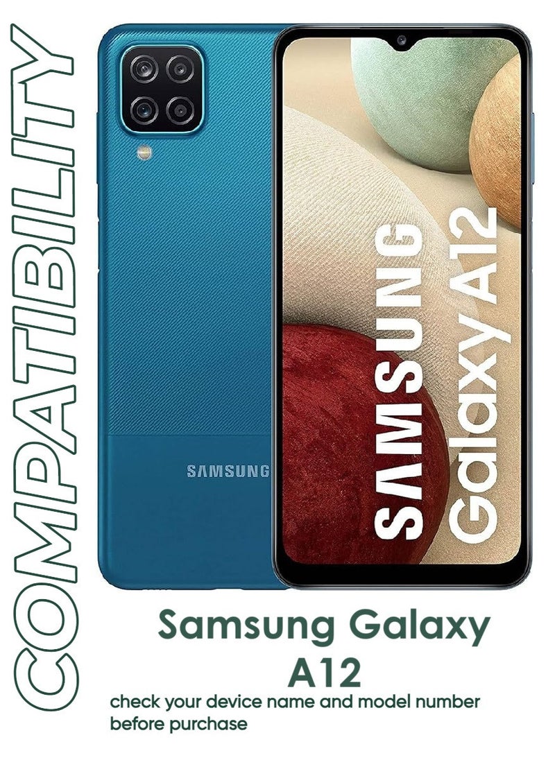 ACLIX 4 Pieces Antistatic ESD Dustproof Premium Quality High Definition Tempered Glass Screen Protector Designed For Samsung Galaxy A12 - Image 3