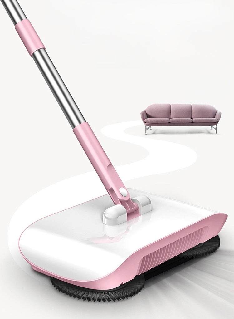 روبوت تنظيف الأرضيات مع مكنسة ومساحة تنظيف منزلية، آلة كنس وجلي  تفصيل الترجمة - Image 1