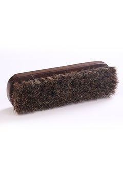 Generic Horsehair Shoe Brush, Shoe Polish Brush Shoe Cleaning Brush, Gentle and Effective Shoe Cleaning Tool for Leather, Suede, Sneakers Shoes  - Image 2
