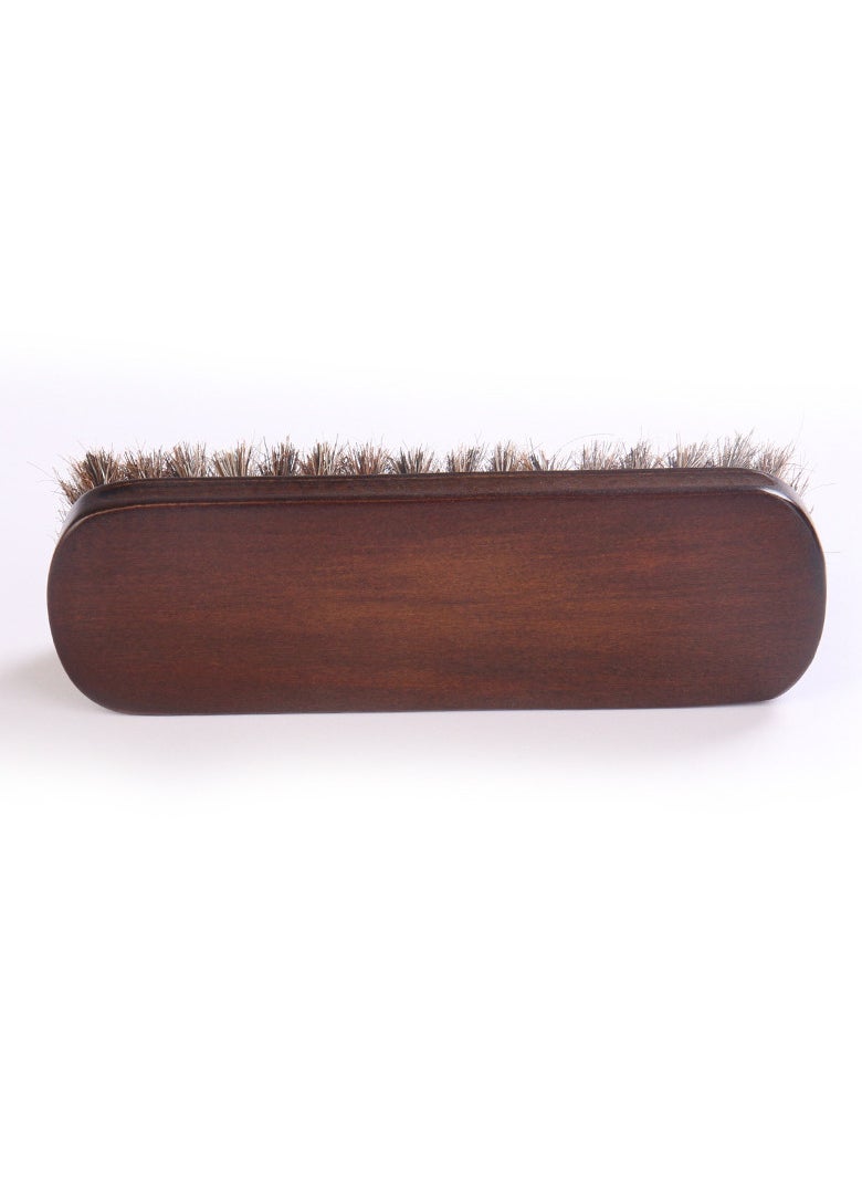 Generic Horsehair Shoe Brush, Shoe Polish Brush Shoe Cleaning Brush, Gentle and Effective Shoe Cleaning Tool for Leather, Suede, Sneakers Shoes  - Image 4