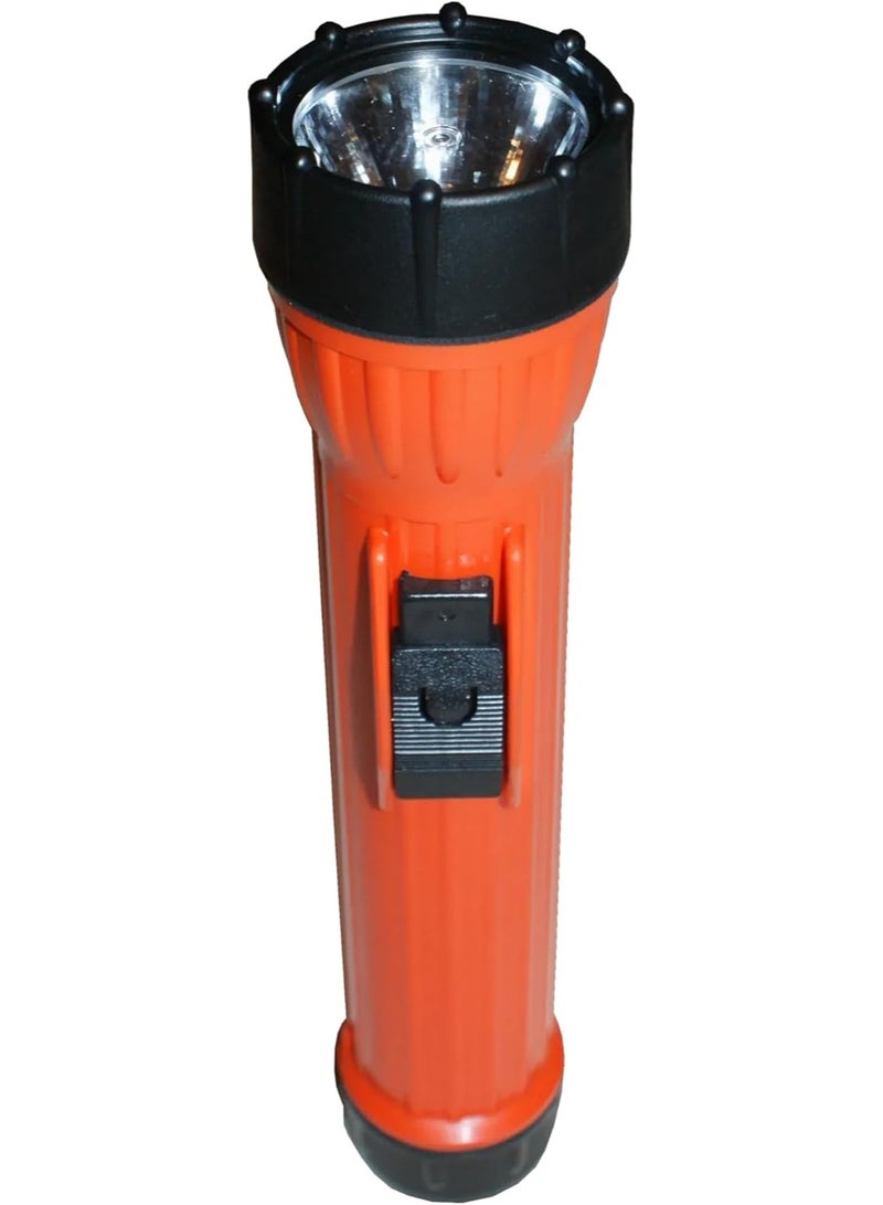 Bright Star 2224 Safety LED Flashlight | Intrinsically Safe Industrial Torch | 3× D-Cell | IP67 Waterproof | 250-Hour Runtime - Image 2