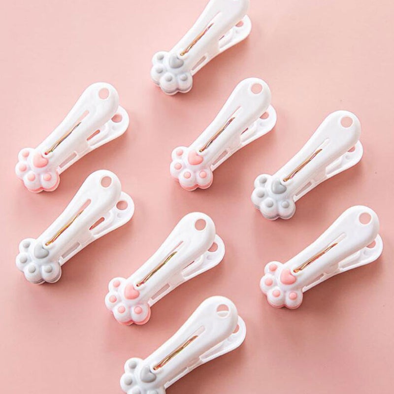 12Pcs Sock Fixing Clips Windproof Clothespins Home Outdoor Sock Clothespins - Image 1