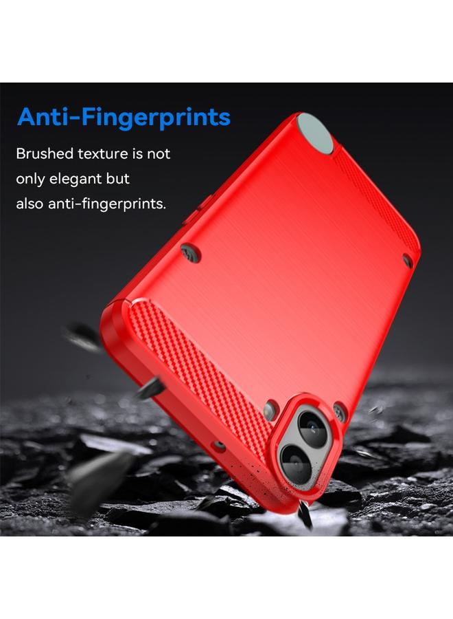 اس-توب جراب هاتف Case For Nothing CMF Phone 1 مصنوع من ألياف الكربون وملمس ناعم من مادة TPU - Image 3