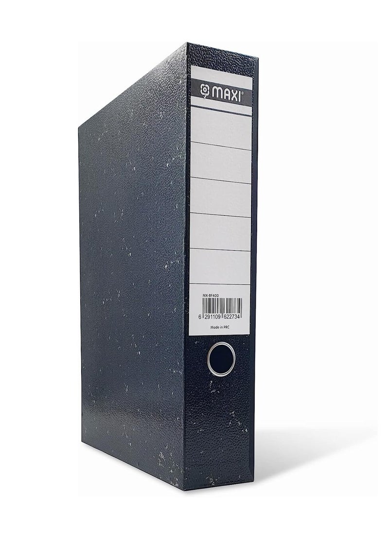 Maxi 3-Piece Closed Rigid Box File Black  - Image 3