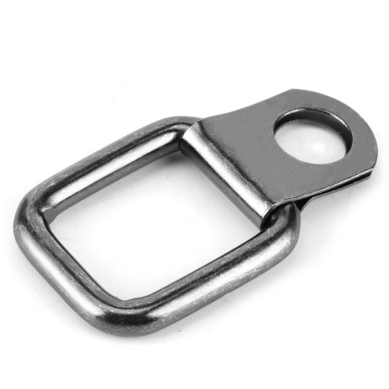 حلقات داي التثبيت (D Rings): مواد معدنية، ملحقات قابلة للاستبدال قابلة للطي وسهلة التركيب - أجزاء متطابقة شاقة ومتينة للشحن للسيارة جيب رانجلر من عام 2007 إلى 2017 - Image 5