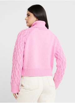 VERO MODA Puff Sleeve Knitted Cardigan  - Image 2