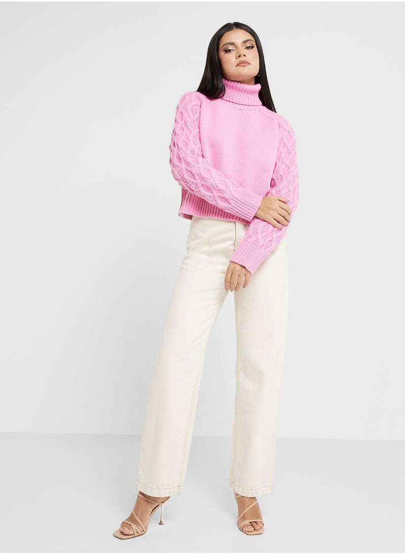 VERO MODA Puff Sleeve Knitted Cardigan  - Image 4