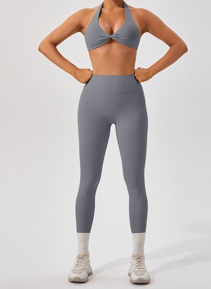 general Gym Sets Yoga Clothes Women Sport Suit Sportswear Fitness Tracksuit  - Image 2