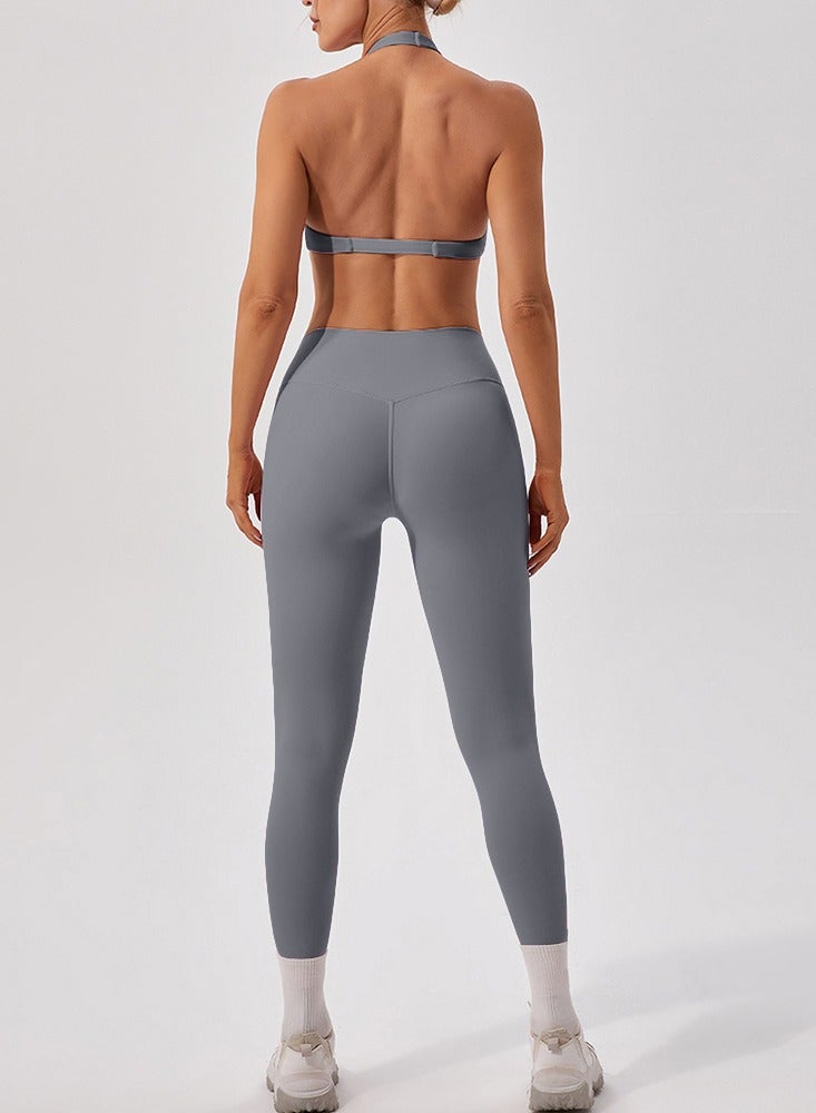 general Gym Sets Yoga Clothes Women Sport Suit Sportswear Fitness Tracksuit  - Image 3