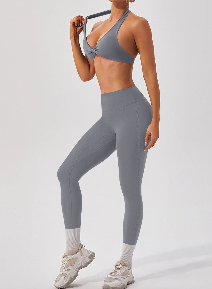 general Gym Sets Yoga Clothes Women Sport Suit Sportswear Fitness Tracksuit  - Image 5