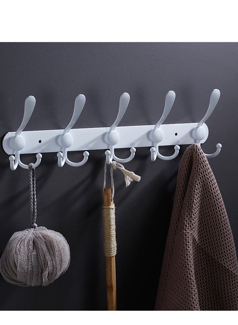 Loquat Stainless Steel Sponge Drain Rack Steel Ball Sink Cover Storage Wall Hanging Pot Punch Kitchen Hook  White 
