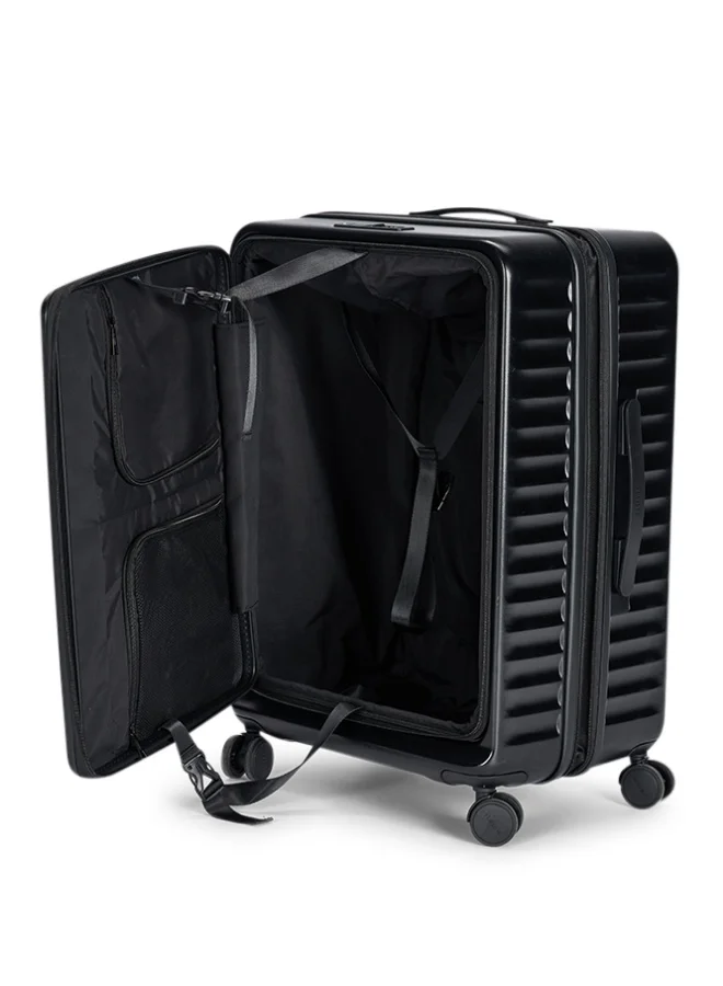 LIMRA Travel bags hard Luggage set 3 pieces size 28/24/20 inch Black