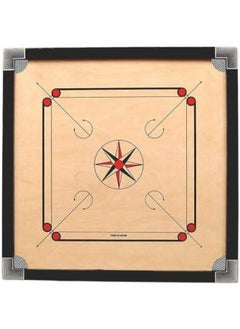 QUESERA Shiny Gloss Finish Full Carrom Board for ProfessionalsShiny Gloss Finish Full Carrom Board for Professionals and Clubs  - Image 1