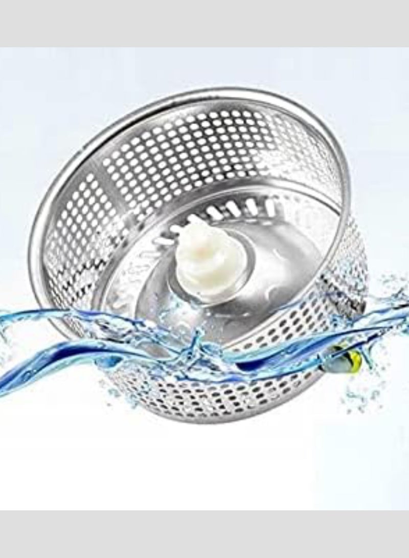 Spin Mop Stainless Steel With Bucket Blue/White 3 Cleaning Dry Heads 20 x 15 x 20 cm - Image 5