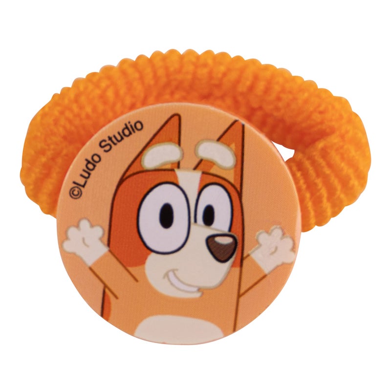 Luv Her Bluey Girls 20 Piece Accessory Set with 3 Barrettes, 4 Snap Hair Clips, 5 Elastics and 8 Terry Ponies- Ages 3+ - Image 4