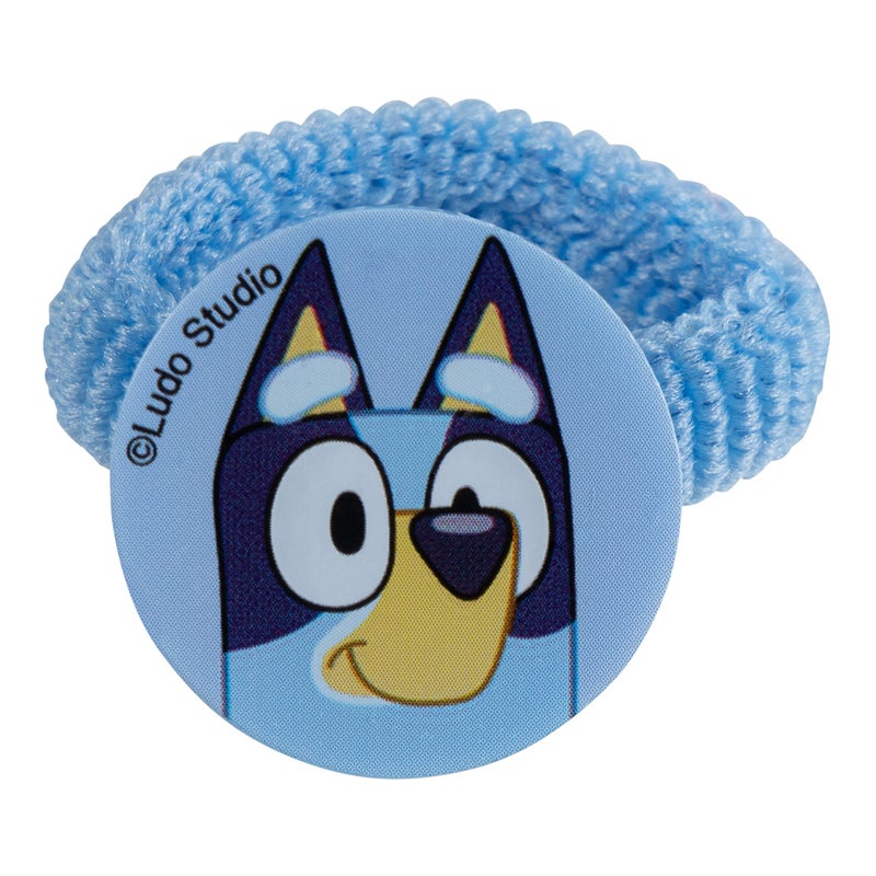 Luv Her Bluey Girls 20 Piece Accessory Set with 3 Barrettes, 4 Snap Hair Clips, 5 Elastics and 8 Terry Ponies- Ages 3+ - Image 5