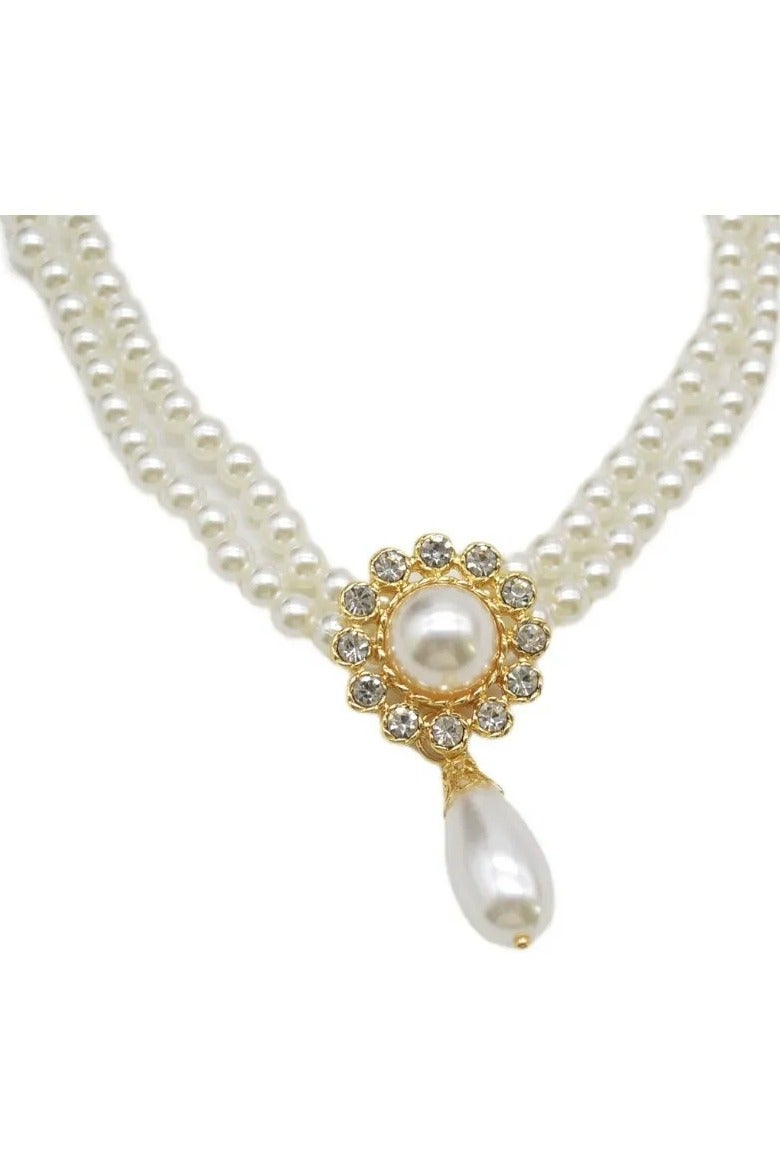 Goolsky Luxury Teardrop Pearl Necklace for Women – Vintage Baroque Statement Collar Necklace, Elegant Bridal & Summer Fashion - Image 5