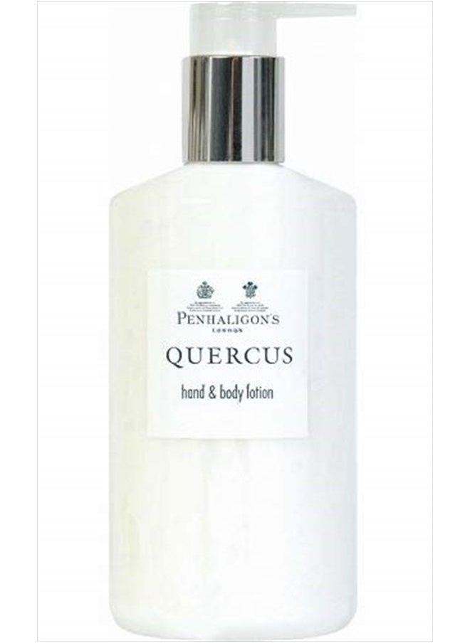 PENHALIGON'S - Penhaligons of London Quercus Hand & Body Lotion - 10.1 Fluid Ounces/300 ML Each - Image 1