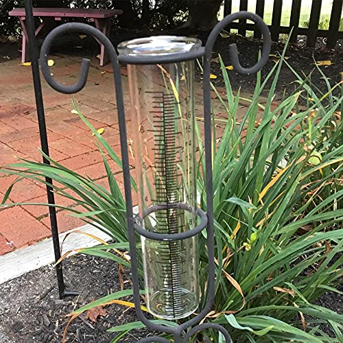 QMET 7" Capacity Rain Gauge Glass Replacement Tube for Yard Garden Outdoor Home (1PC) - Image 4