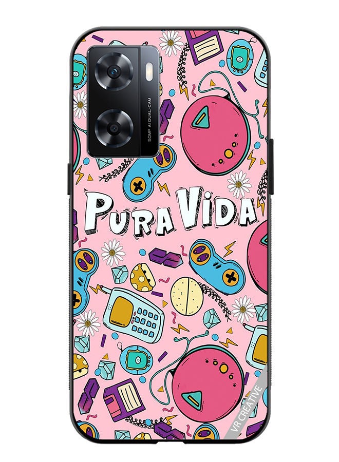 VR CREATIVE Protective Case Cover For OnePlus Nord N20 SE Pop Art Design Multicolour - Image 1