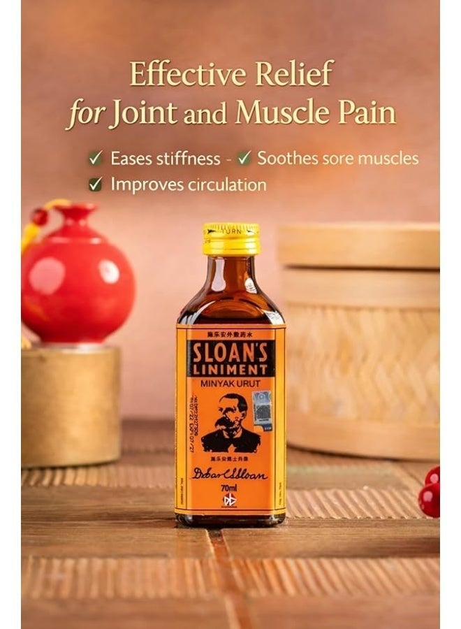 Sloan's Liniment Oil - Instant Pain Relief 70ml - Image 3