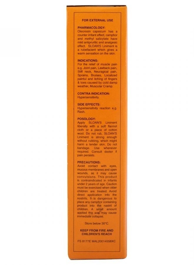 Sloan's Liniment Oil - Instant Pain Relief 70ml - Image 2