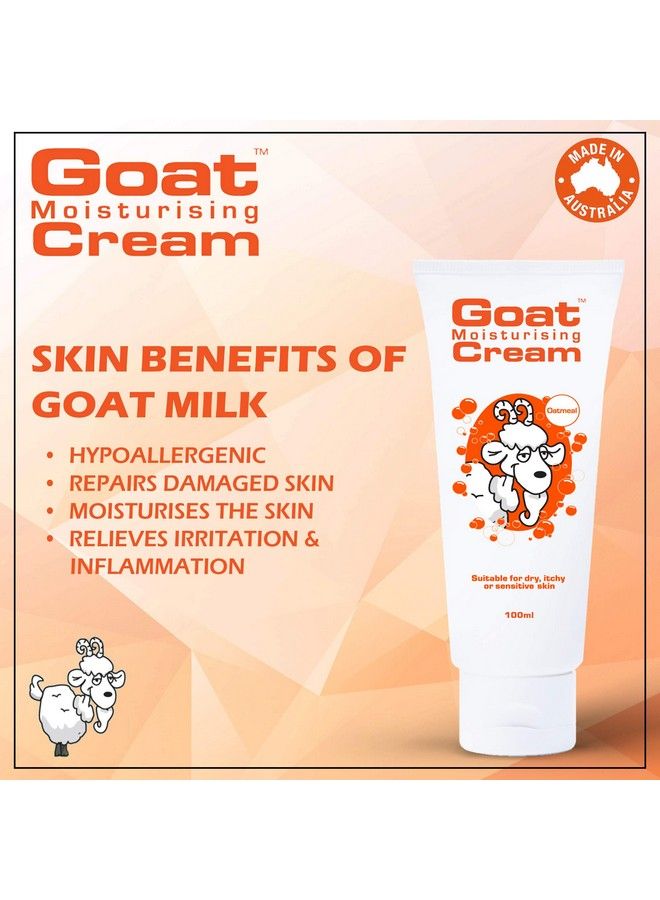goat Moisturising Cream With Oatmeal 100Ml Hand And Body Cream  - Image 5