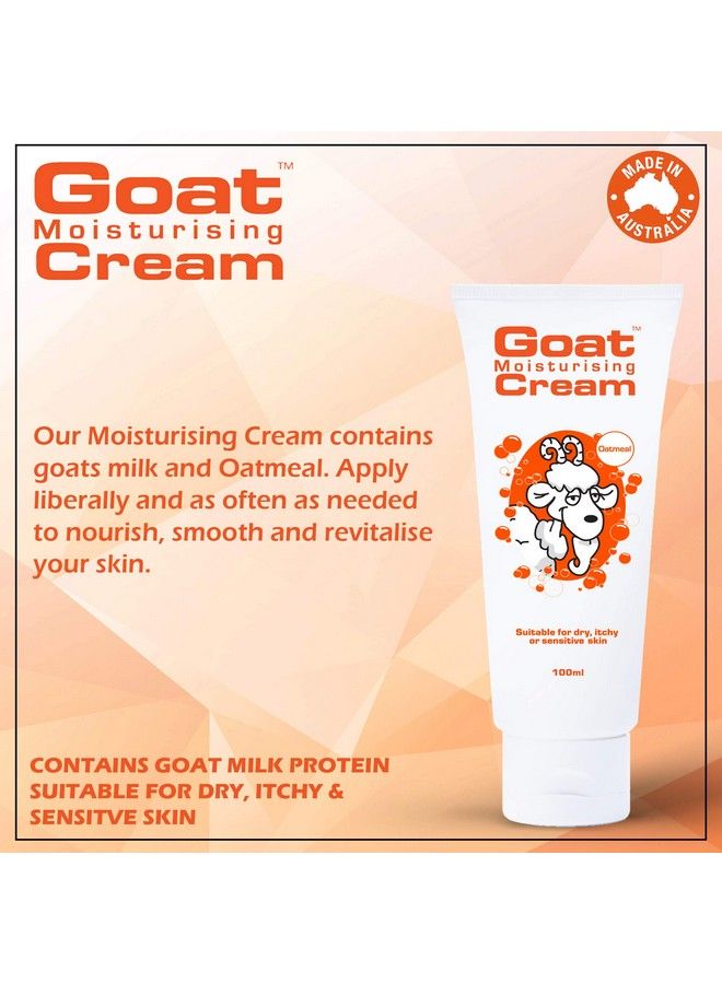goat Moisturising Cream With Oatmeal 100Ml Hand And Body Cream  - Image 3