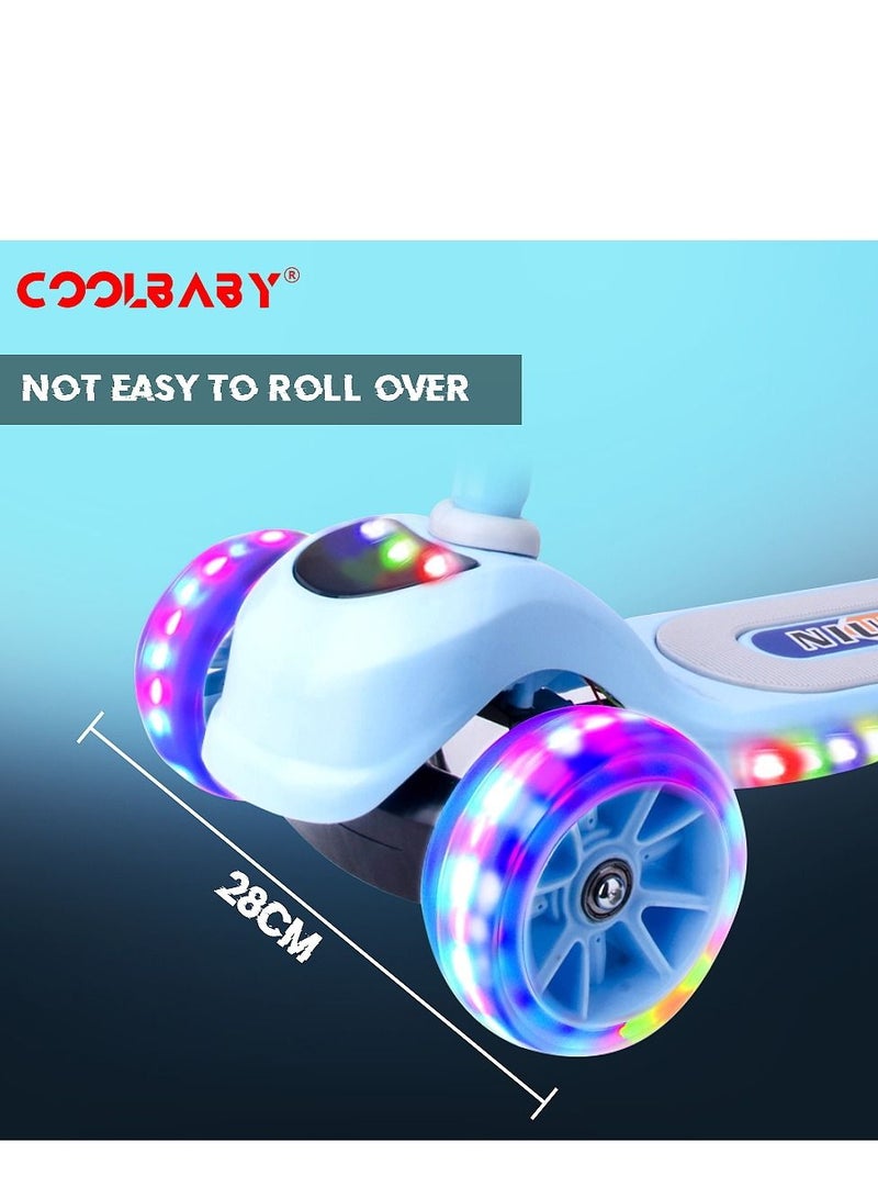 Cool Baby Music and Light Adjustable Handle kids Scooter  - Image 5