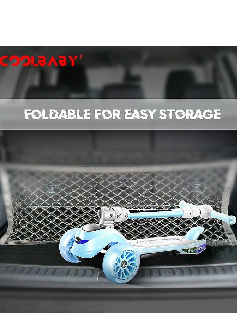 Cool Baby Music and Light Adjustable Handle kids Scooter  - Image 4