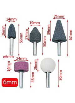 NityaEcommerce NityaEcommerce 10 PcsSet Abrasive Polish Mounted Stone Set Grinding Burr Wheel Shank Grinder Tools Great For Grinding Polishing And Shaping Metal Stone Tile Glass Etc  - Image 4